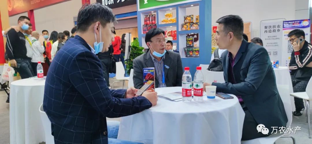 人气火爆 | 万农水产闪耀亮相良之隆电商食材节